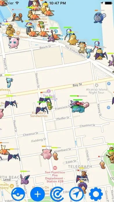 pokemongo全球实时坐标　pokemongo实时坐标网站