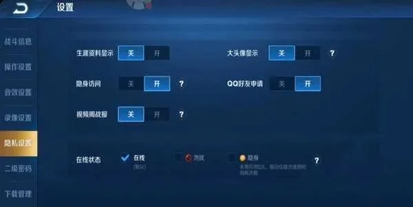 王者荣耀隐身设置全攻略：操作步骤及注意事项