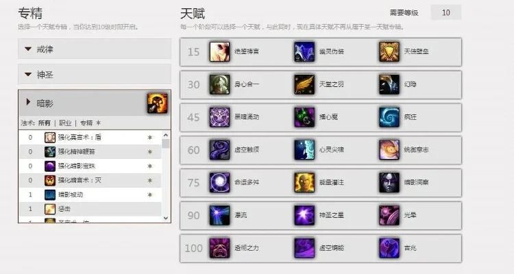 暗影牧师输出攻略：技能施放顺序、天赋属性与装备组合全解析