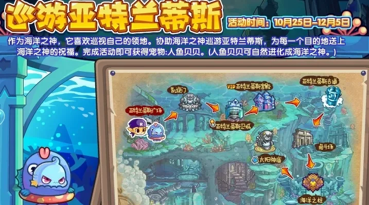 洛克王国深海霸主捕捉攻略：亚特兰蒂斯遗迹捕捉进化全步骤