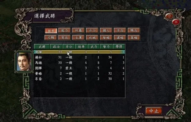三国志9武将组合大全-三国志9武将组合详解