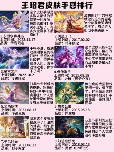 手游皮肤好看的排行榜-手游皮肤美排行