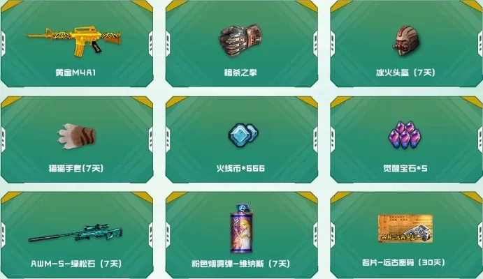 cf最新活动大全-穿越火线活动指南