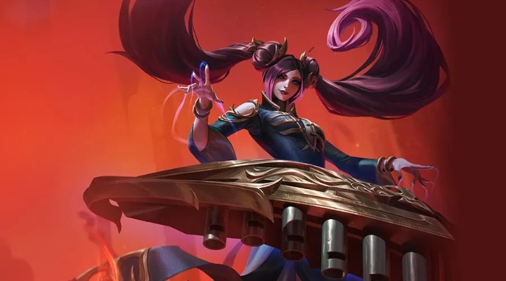琴女五杀摇滚皮肤到底酷在哪？