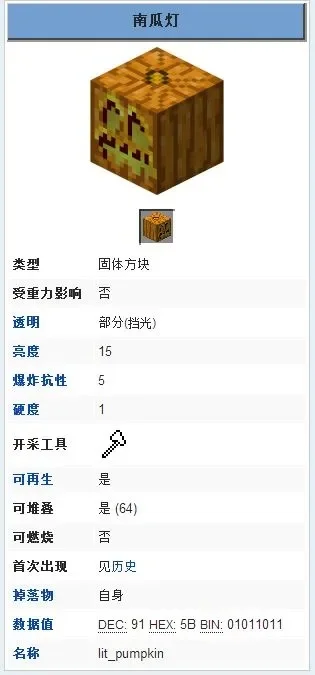 我的世界南瓜灯怎么做-我的世界制作南瓜灯