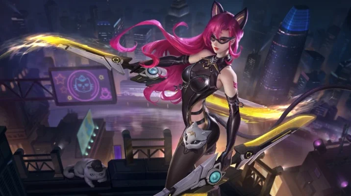 王者荣耀暗夜猫娘优化效果怎么样