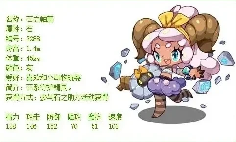 洛克王国石之帕蔻什么性格好-洛克王国石之帕蔻性格推荐