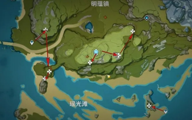 清心在哪里采集路线