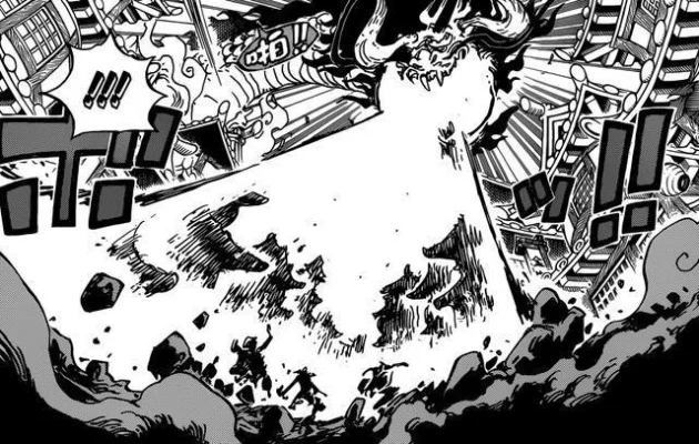 海贼王漫画875-凯多末路狂奔决战始。