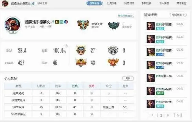 英雄联盟百胜挑战