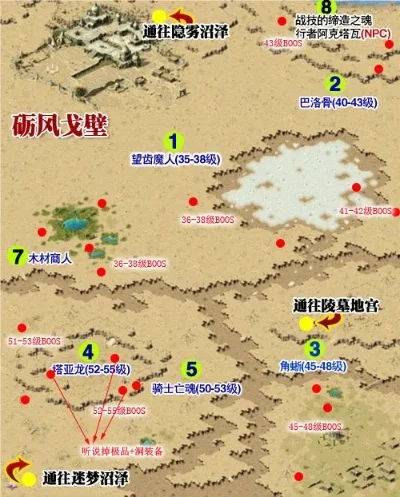 魔域boss点-魔域Boss点分布攻略