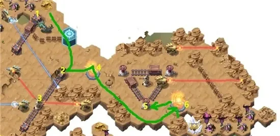 剑与远征哭嚎荒漠怎么过通关路线图攻略-剑与远征荒漠通关攻略