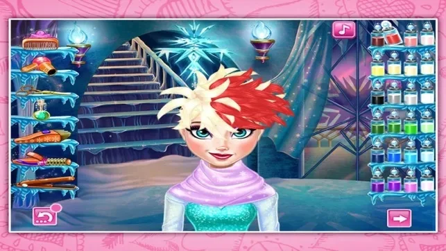冰雪奇缘公主美发-冰雪公主美发游戏体验