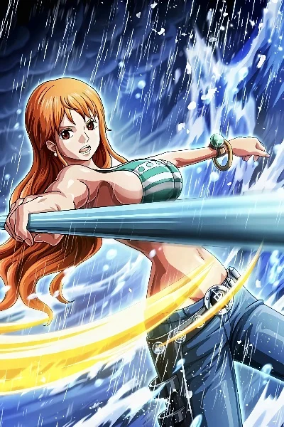 海贼王娜美分享-娜美：气象梦想引领航