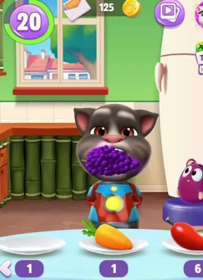 汤姆猫爱吃水果游戏攻略