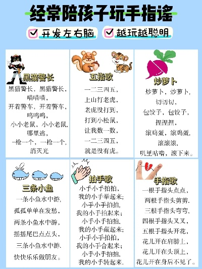 育儿手指游戏排行榜