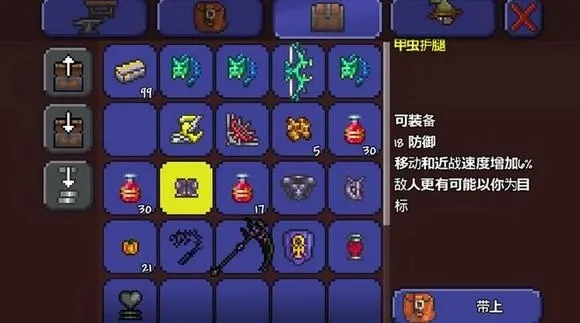泰拉瑞亚甲虫套和乌龟套哪个好-泰拉甲虫乌龟套选择