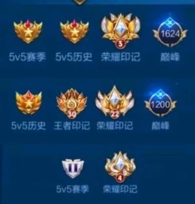 王者荣耀印记等级-王者荣耀印记等级详解