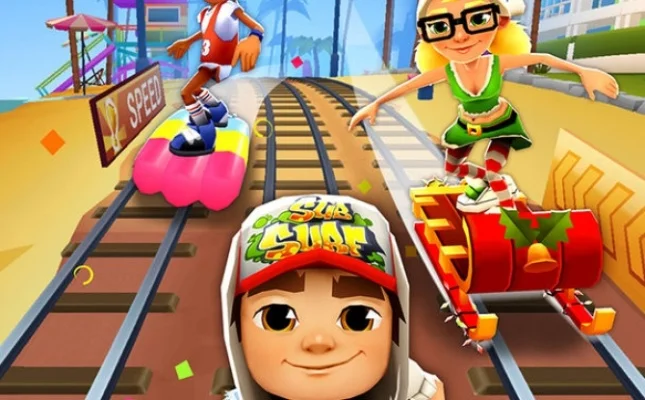 地铁酷跑在线游戏-地铁酷跑刺激好玩