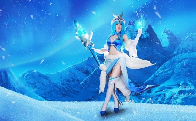 王者荣耀新版王昭君-冰封重生冰雪女王