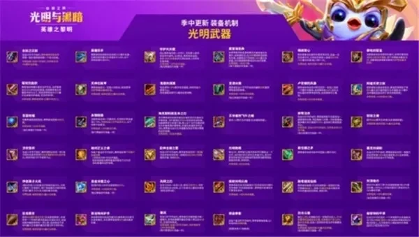 云顶之弈s9光明装备图鉴一览-云顶S9光明装备图鉴