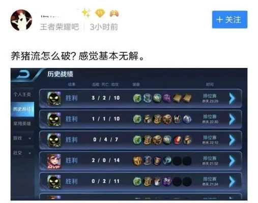 王者荣耀养猪流-养猪流打法解析