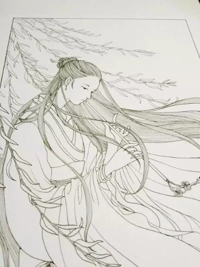 画世界怎么用柳叶笔-柳叶笔绘景技巧