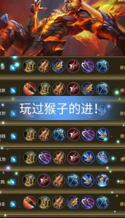 猴子出装最强输出-猴子输出核心装指南