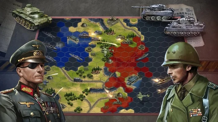 二战名将策略战争汉化版-二战名将策略沉浸体验